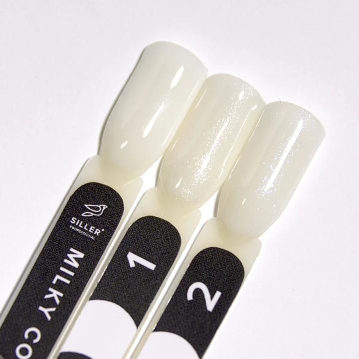 База Siller Base Cover Milky Shine 30 мл (001 серебро)