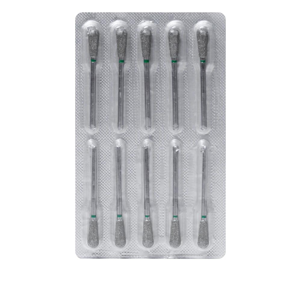 Фреза Алмазна 239 Груша 10 шт (зелена 239.534.050)