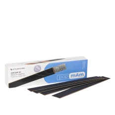 Набір змінних файлів для прямої пилки (на м'якій основі Сталекс EXPERT 20 (30 шт) PAPMAM (240 grit)