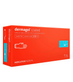 Перчатки латексные неопудренные Dermagel Coated 100 шт (XS)