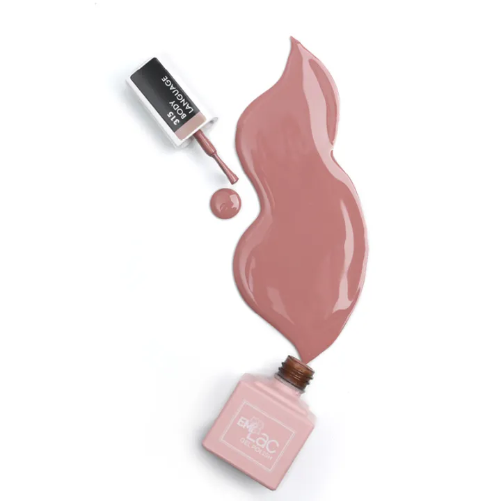 Гель-лак E.MI Lac 6 мл (315 Body Language)