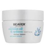 Маска зволожуюча для сухого і пористого волосся BEAVER Coconut Oil 250 мл