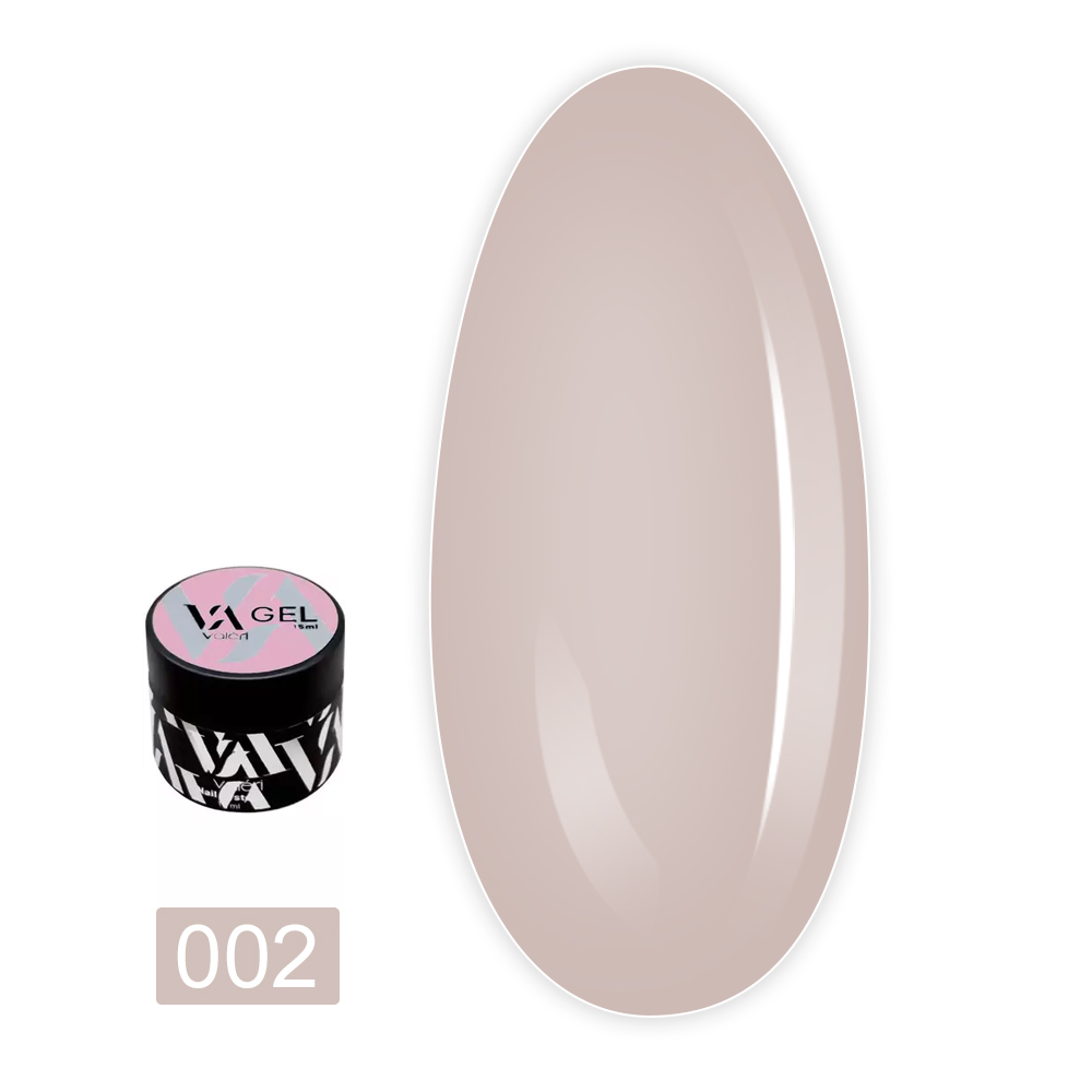 Гель Valeri Builder Gel 15 мл (002 Nude)