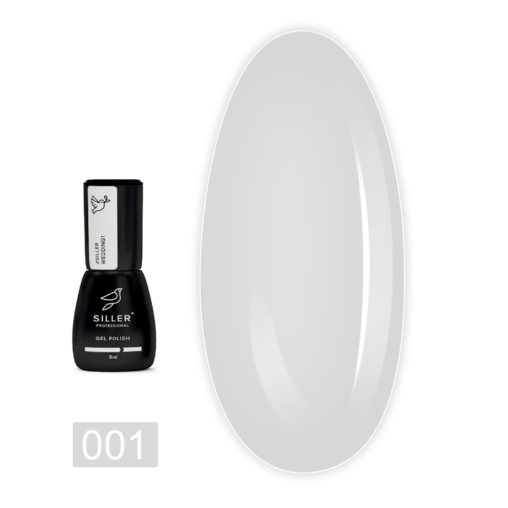 Гель лак Siller Wedding 8 мл (001)