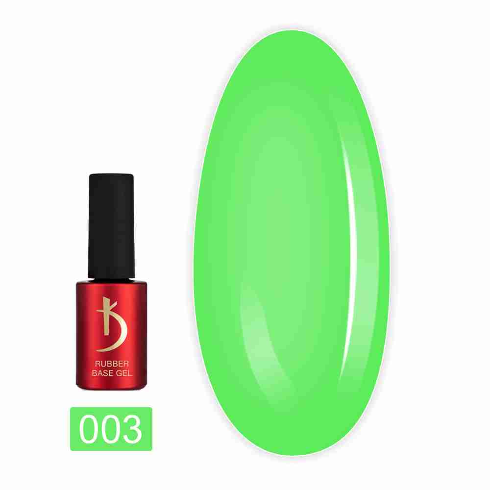 База KODI Rubber Color Base Gel NEON 7 мл (003)