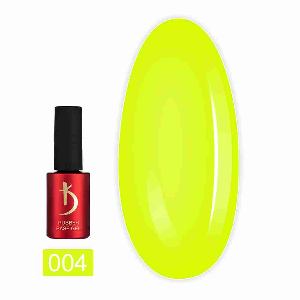 База KODI Rubber Color Base Gel NEON 7 мл (004)