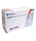 Перчатки нитрил без пудры нестерильные Medicom SafeTouch Advanced Red 100 шт р M