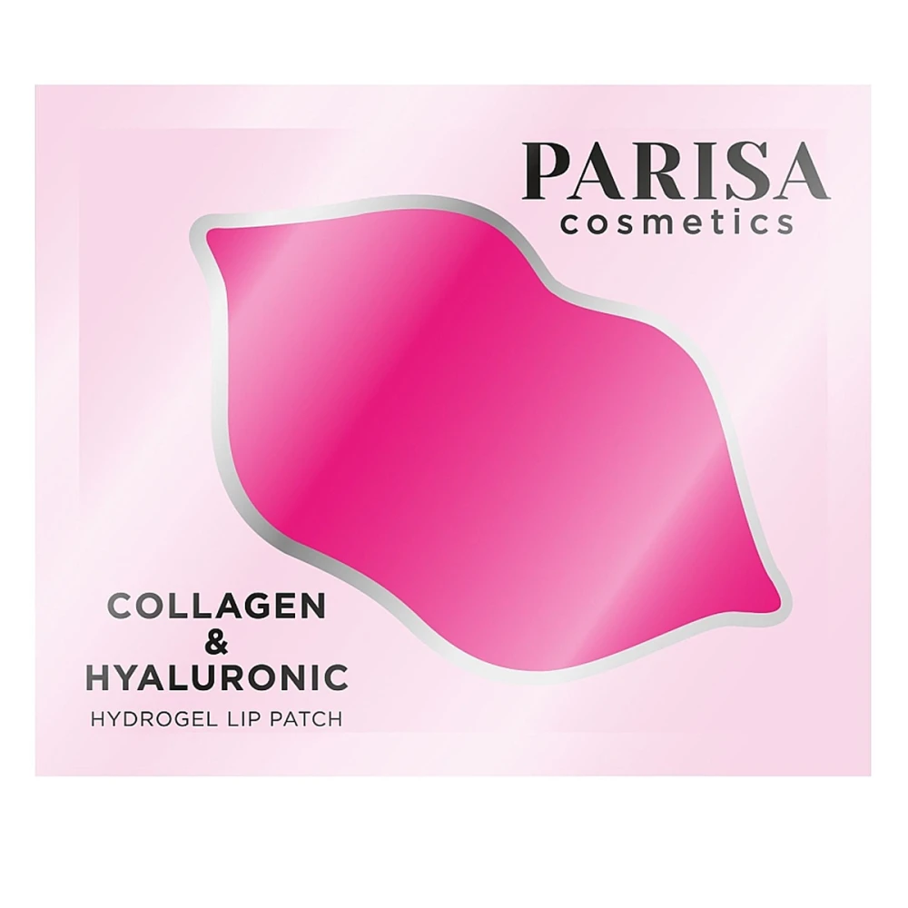 Патчи для губ Parisa з коллагеном и гиалуроновой кислотою