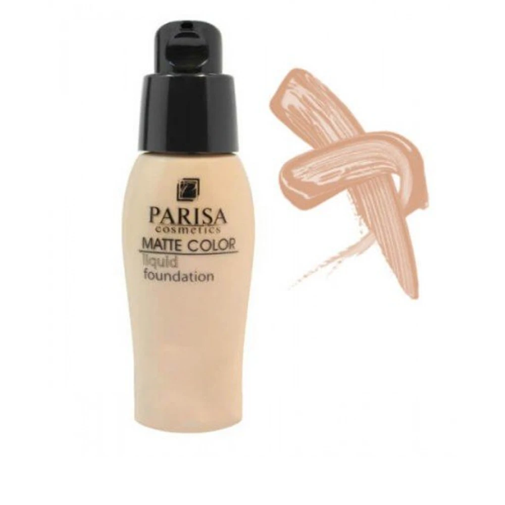 Крем тональный матирующий Parisa (02 натурально-бежевый)
