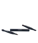 Кисть для макияжа бровей глаз и губ Parisa 4 в 1