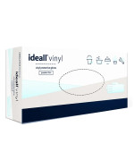 Перчатки виниловые нестерильные неприпудренные защитные Ideall Vinyl 100 шт (M)