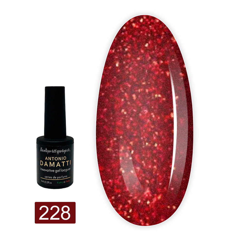 Гель лак ANTONIO DAMATTI 9 мл (228)