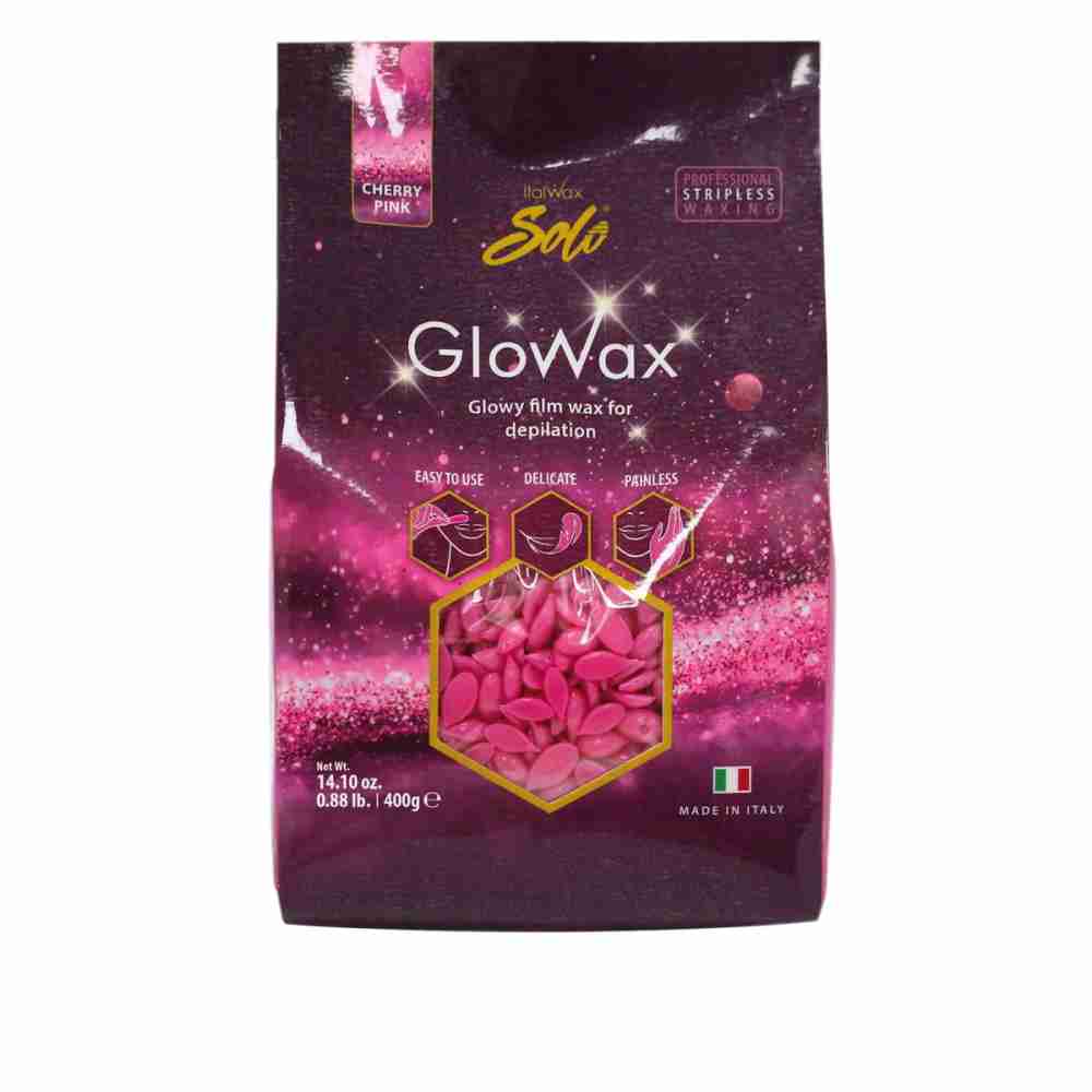 Віск гарячий у гранулах ItalWax GloWax Рожева вишня 400 г