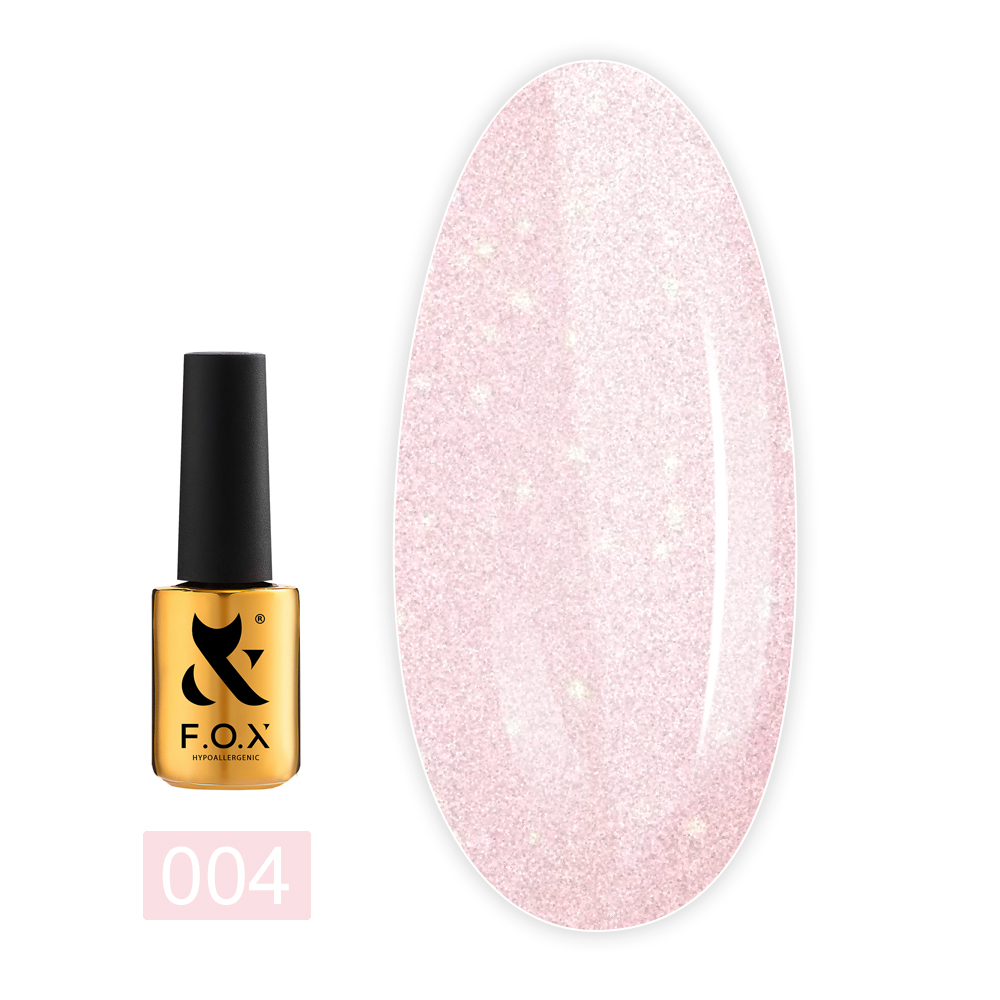 База для гель лака FOX Base Shimmer 14 мл (004)