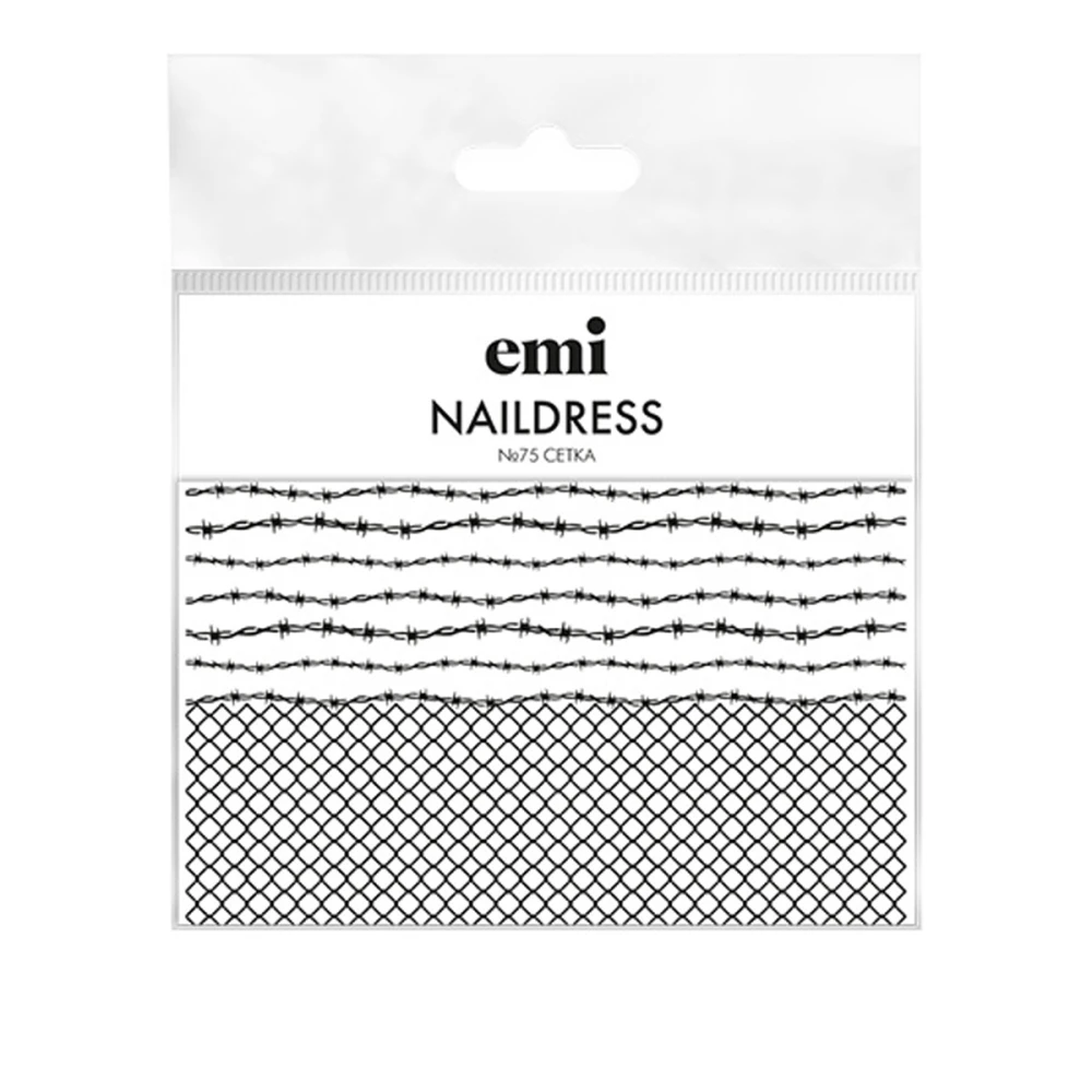 Слайдер-дизайн E.MI NailDress (75 Сетка)