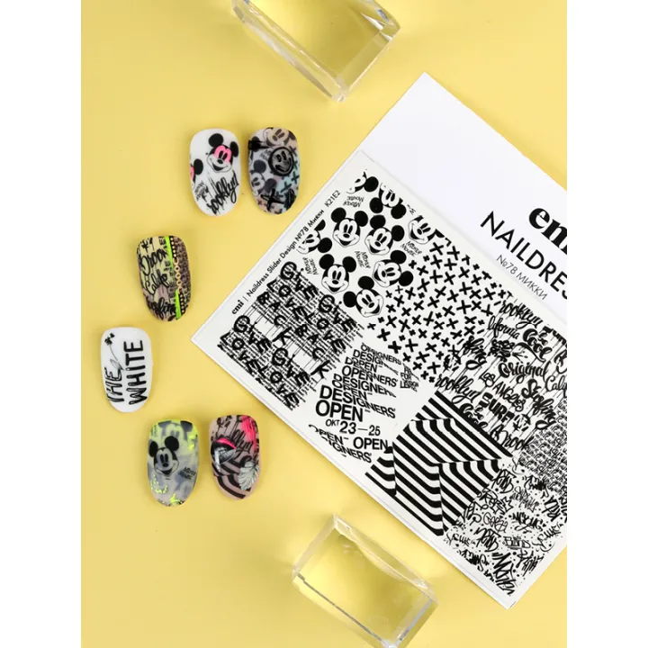 Слайдер-дизайн E.MI NailDress (78 Микки)