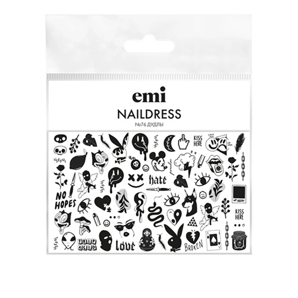 Слайдер-дизайн E.MI NailDress (76 Дудлы)