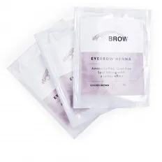 Набор хна Vivienne Wowbrow для бровей (3 сашета 1 гр) (Golden Brown)