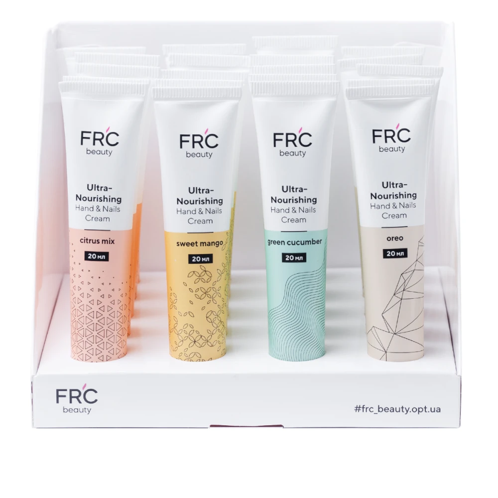 Крем для рук та нігтів зволожуючий FRC 20 шт20 мл (Cream Mix)