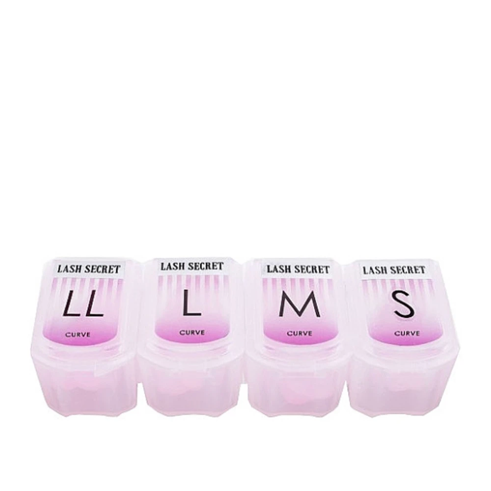 Бигуди Vivienne Lash Secret с насечками (Набор Curve 4 пары)