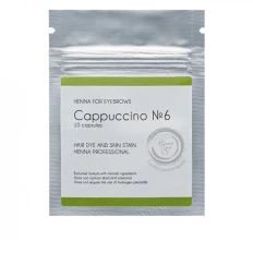 Хна в капсулах Vivienne Henna SPA 10 капсул (Cappuccino)