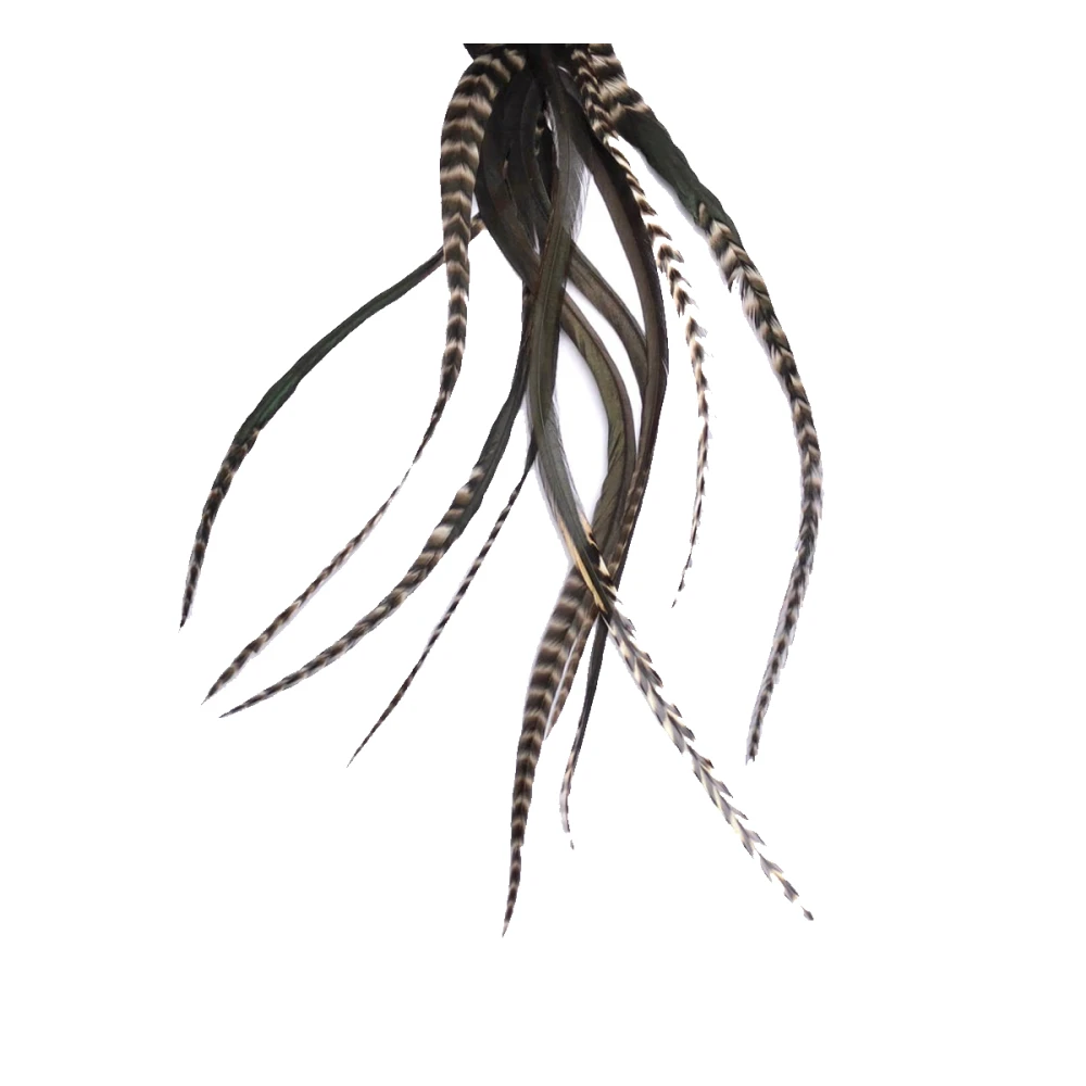 Перо для волос UrbanBird Standart + (26-29 см) (Flying Roots Wide)