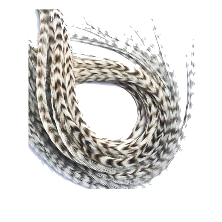 Перо для волос UrbanBird Premium (30-33 см) (Capuchino)