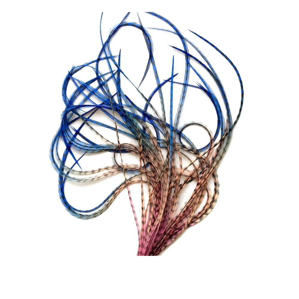 Перо для волос UrbanBird Premium (30-33 см) (Sunset Horizon)