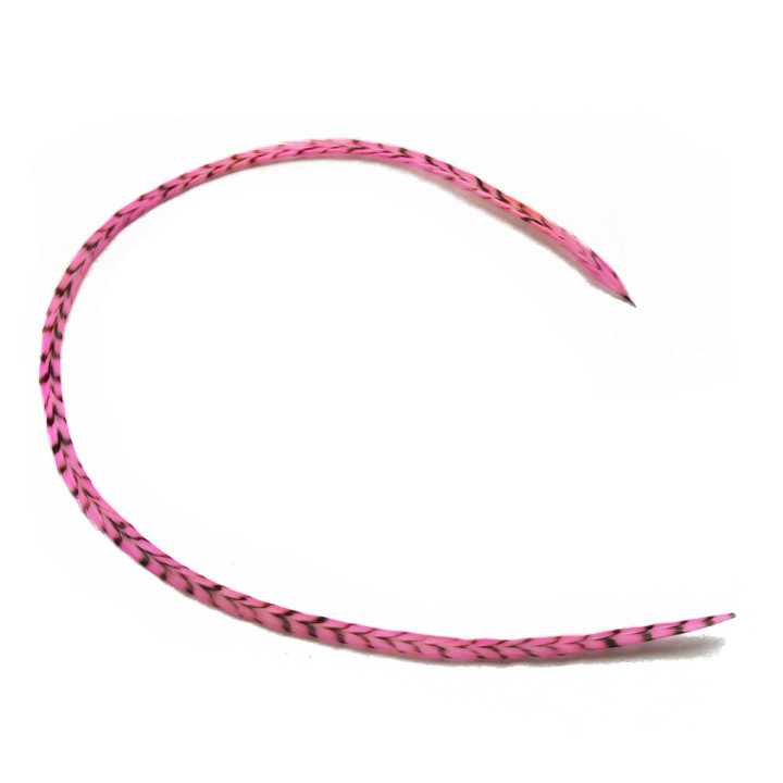 Перо для волос UrbanBird Premium + (34+ см) (Powder Pink)