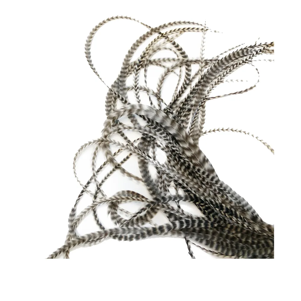 Перо для волос UrbanBird Standart + (26-29 см) (Grizzli Delicate)