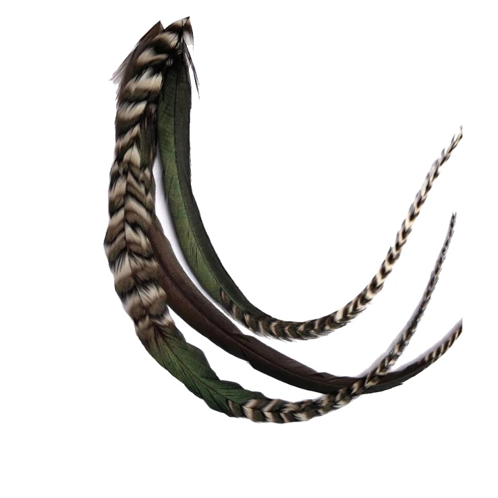 Перо для волос UrbanBird Standart (23-25 см) (Flying Roots Variant)