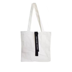 Сумка COUTURE білачорна зі стрічкою