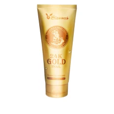 Пінка Elizavecca , що очищає з муцином равлики і 24к золотом 24к Gold Snail Cleansing Foam 180 мл