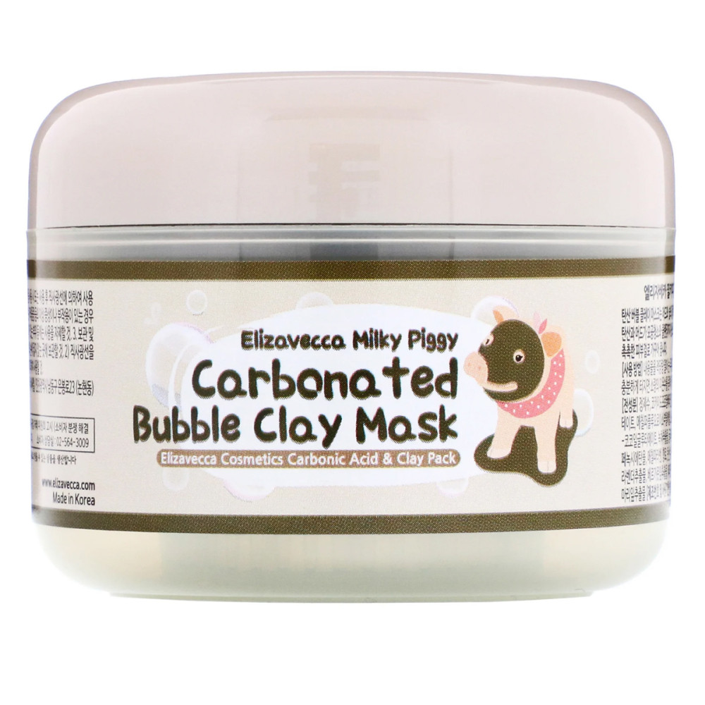 Маска Elizavecca глиняно-пузырчатая Milky Piggy Carbonated Bubble Clay 100 мл