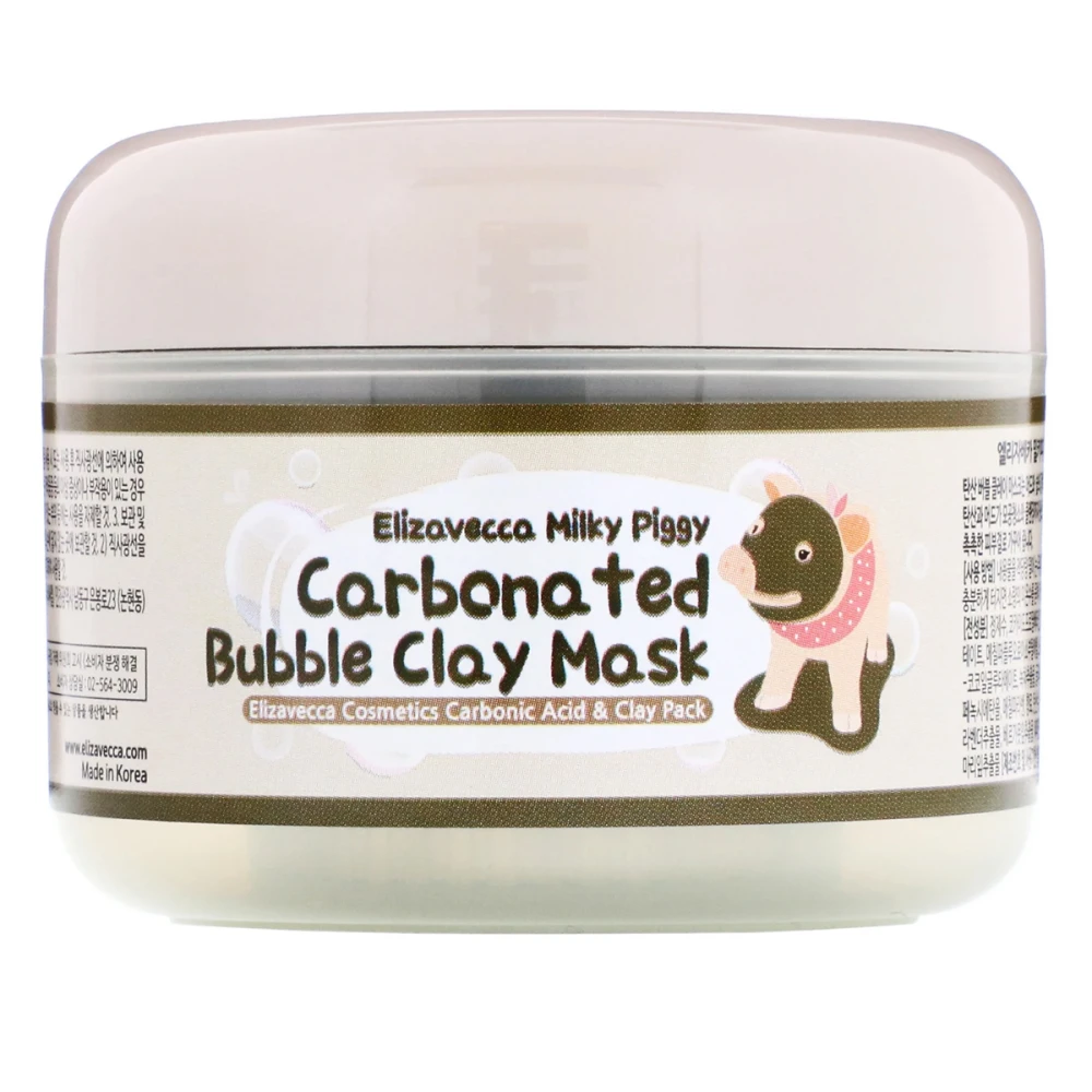 Маска Elizavecca глиняно-пузырчатая Milky Piggy Carbonated Bubble Clay 100 мл