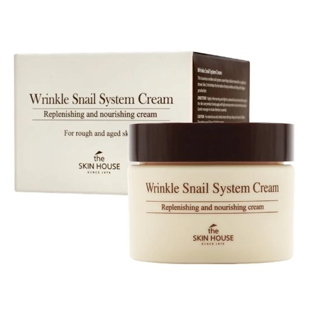 Крем Elizavecca антивіковий з муцином равлик Skin House Wrinkle System Snaile 50 мл