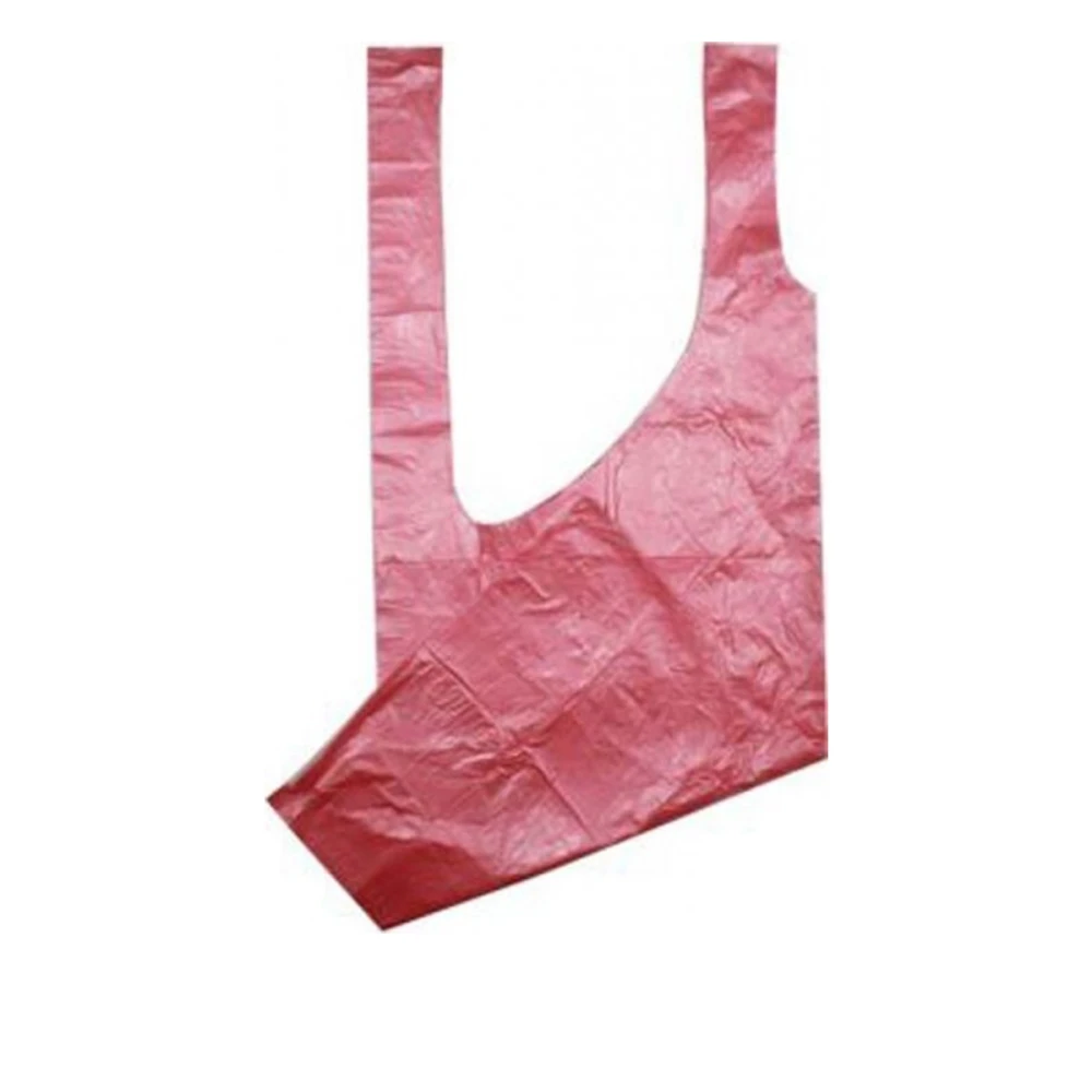 Фартух Panni Mlada поліетилен 80х125 см 10 шт/уп рожевий