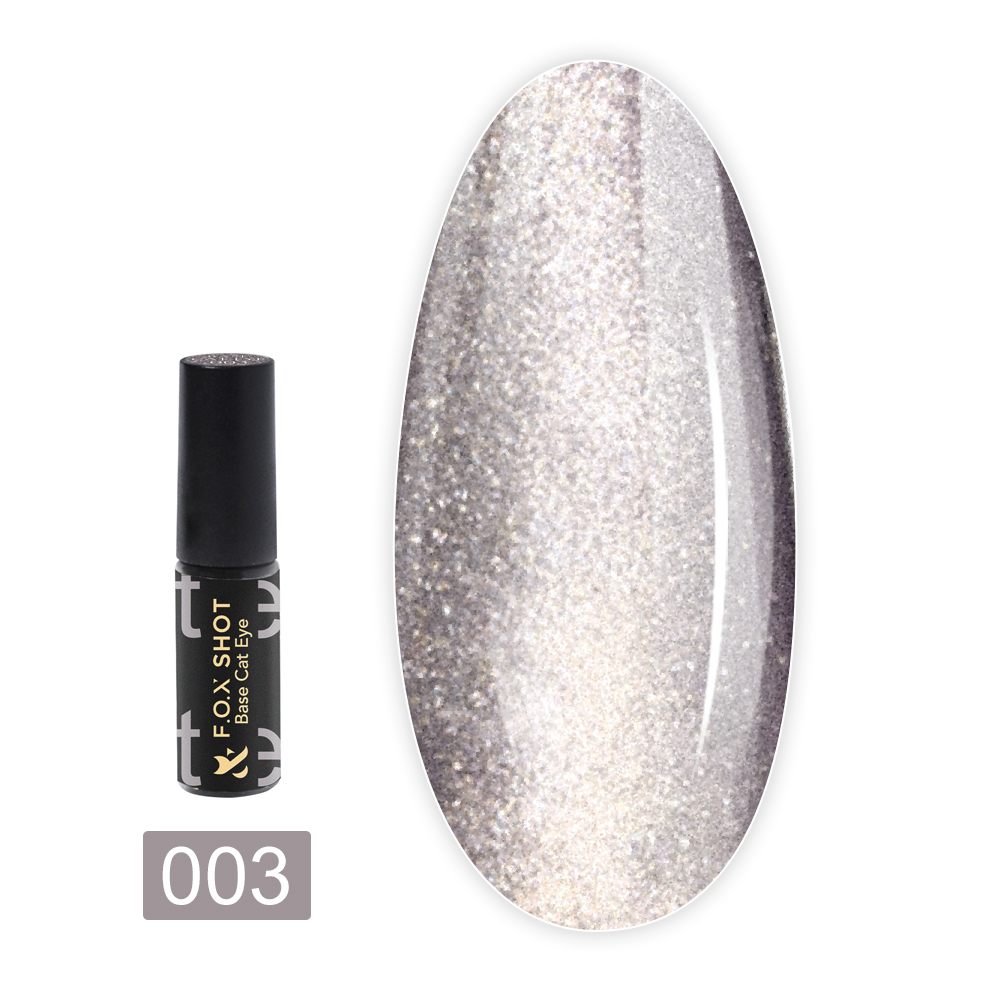 База для гель лака FOX Shot Base Cat Eye 5 g (003)