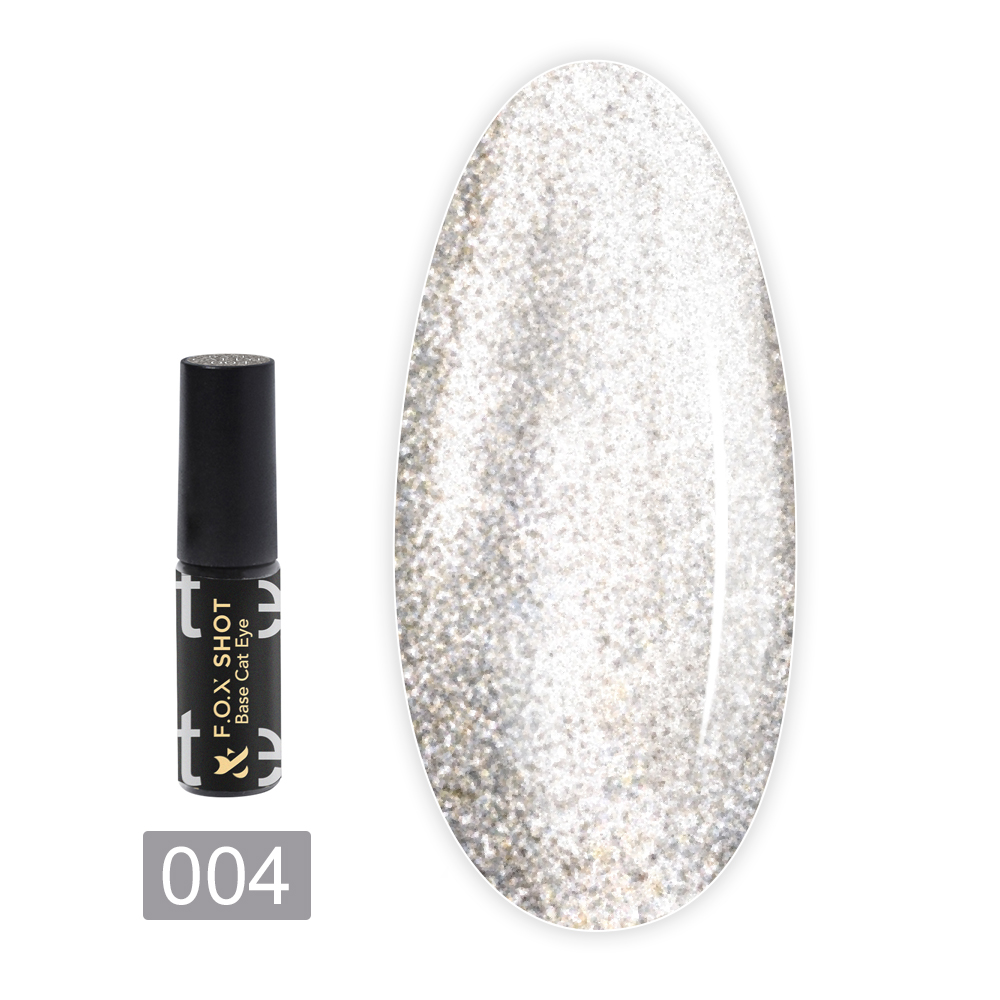 База для гель-лаку FOX Shot Base Cat Eye 5 g (004)