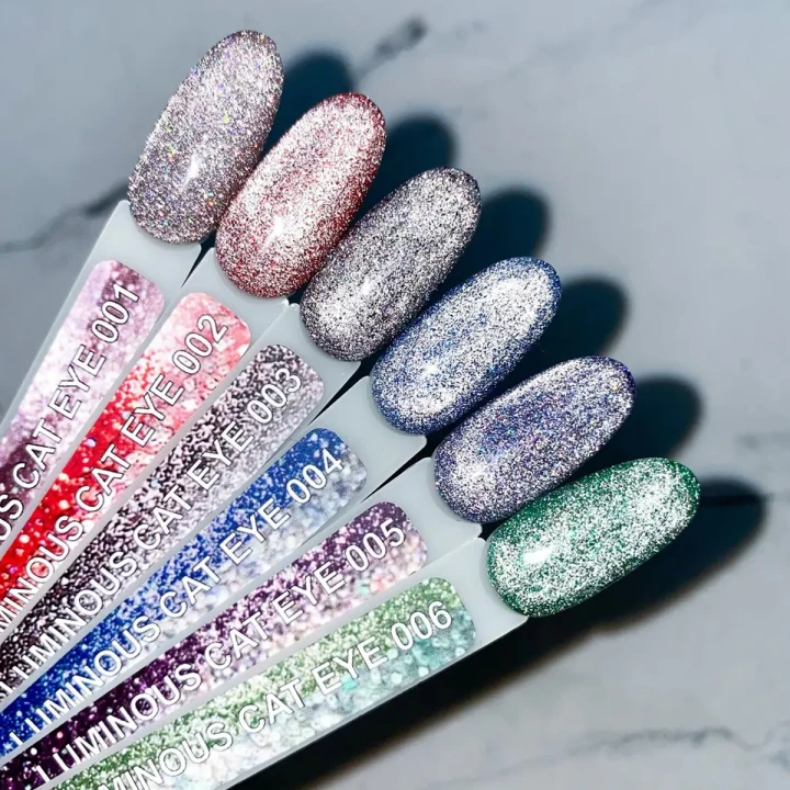 Гель-лак світловідбивний KOMILFO Luminous Cat eye 8 мл (005)