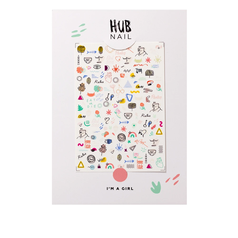 Слайдер-дизайн HUB-nails (I`ma girl)