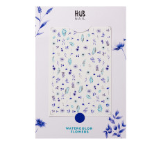 Слайдер-дизайн HUB-nail (Watercolor Flowers)