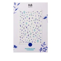Слайдер-дизайн HUB-nail (Watercolor Flowers)