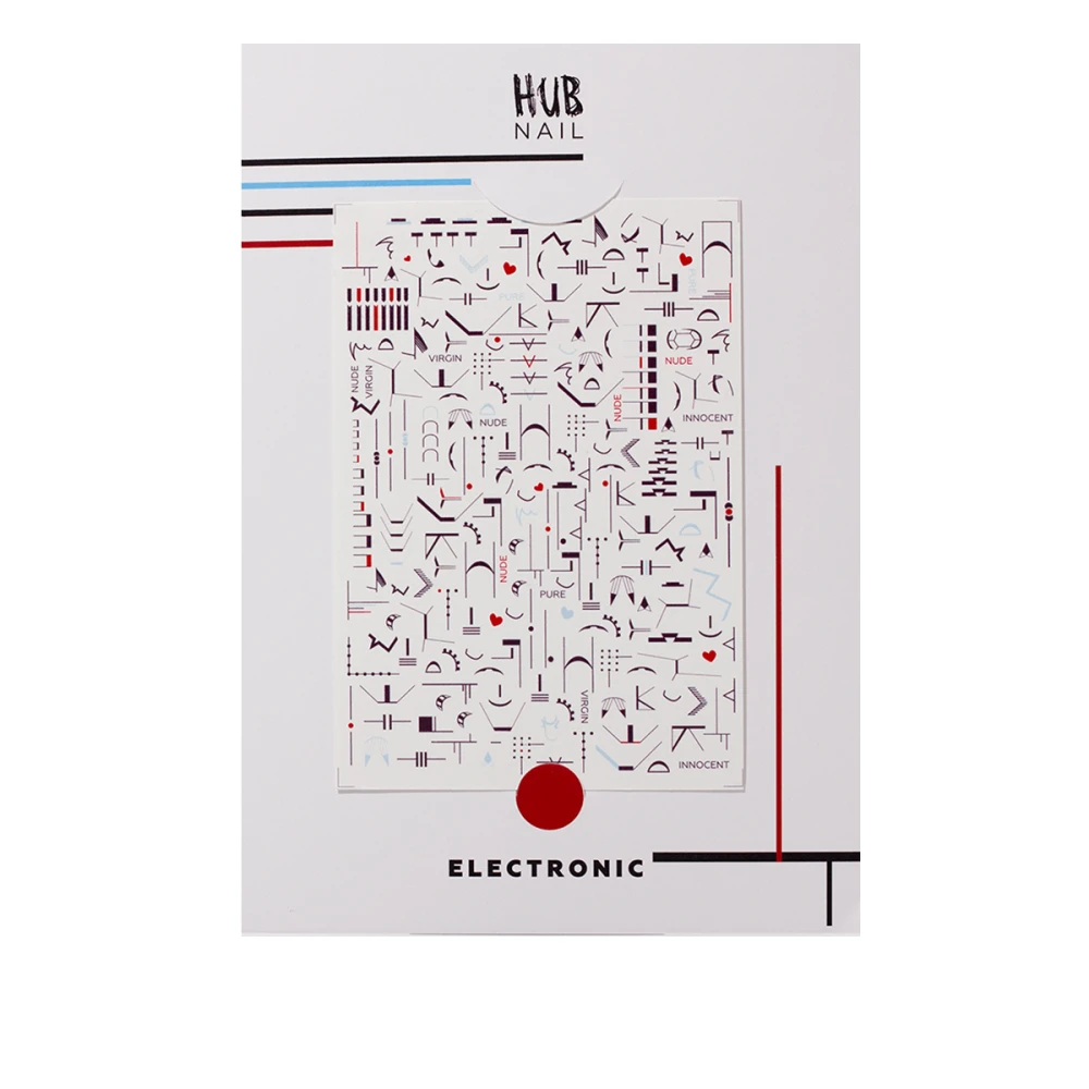Слайдер-дизайн HUB-nails s (Electronic)