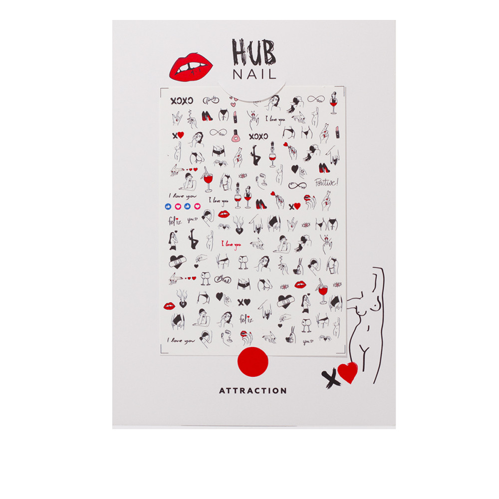 Слайдер-дизайн HUB-nail (Attraction)