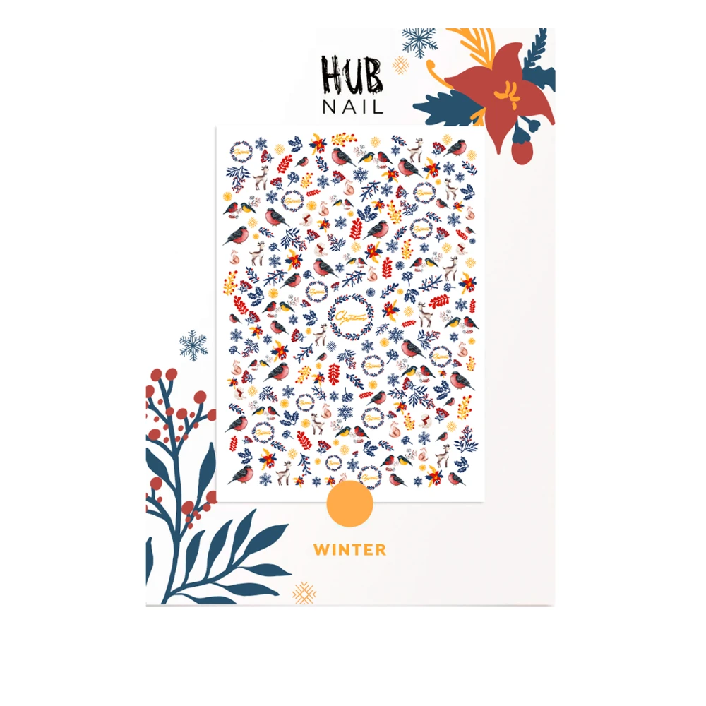 Слайдер-дизайн HUB-nails (Winter)