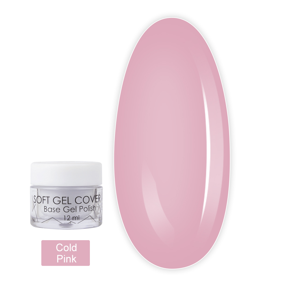 База JZ NAILS Base Cover 12 мл (Cold Pink)
