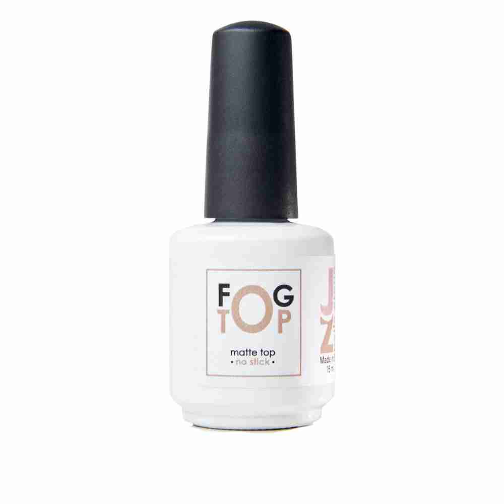 Топ JZ NAILS No Sticky FOG Matte Top для гель-лаку 15 мл