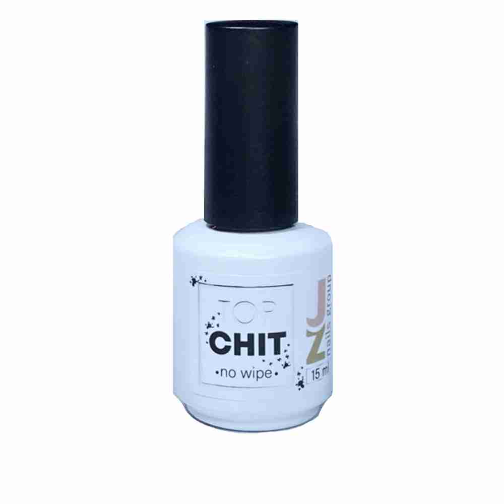 Топ JZ NAILS No Wipe CHIT Matte Top для гель-лаку 15 мл (White)