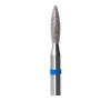 Фреза Алмазна 263 Кристалл Nails Казань полумя заокруглене 5 шт (синя 263.524.021)